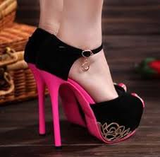Shoes I Love / Pink and Black on Pinterest | Pumps, Pink Heels and ...