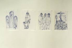 DIANA MORO LOPEZ, ohne titel, (jungend and system) / untitled (youth and system), drawings 2009