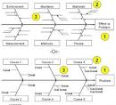 Root Cause Analysis Fishbone Diagram Ishikawa Cause and Effect