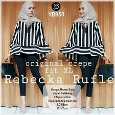 Pakaian Hijab Modern Rebecka Top - Grosir Baju Muslim Pakaian ...