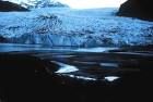 Aerial photograph of glacier - via Daymix