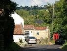 Cottages at the top of Staples Hill between Westwood and Freshford. - via Daymix