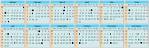 calendarer » calendrier lunaire 2012