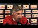 PSG v Lille - Carlo Ancelotti