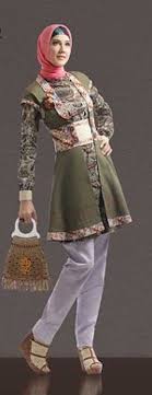 Busana Kerja Muslim | Hijab Batik | Pinterest | Muslim, Trends and ...