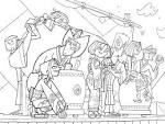 a tutto reality da colorare Colouring Pages