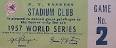 1957 World Series by Baseball Almanac