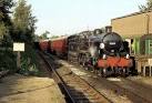 A train 'running through' Ropley during shooting of the feature film "Eye Of - via Daymix