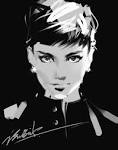 Audrey Hepburn by ~zhuzhu on