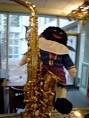 the act. the saxophone is - via Daymix