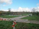 Cable winding gear near Kellham's Farm. The Cat machine in the background is - via Daymix