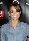 Glee star Jayma Mays arrived