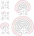 Isaac Newton Maths poster 4: Maths is Cool - The Cretan Labyrinth
