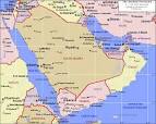 Political Map of the Arabian Peninsula - World Sites Atlas