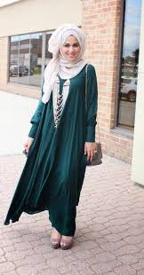 Hijab Style With Abaya-12 Chic Ways To Wear Abaya With Hijab