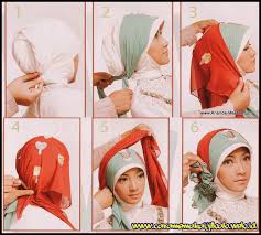 Jilbab Pengantin | Cara Memakai Jilbab