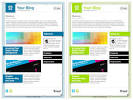 Free Facebook Fan Page Template for Personal Blog  PSD     Design