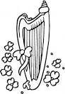Harmonica coloring page
