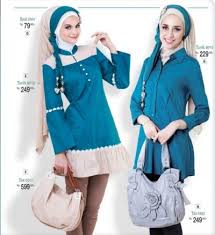 MODEL BAJU KERJA WANITA MUSLIM TERBARU 2015 ELEGAN, MODIS, SIMPLE ...