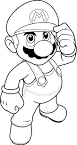 how to draw mario