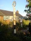 NY6137 : Melmerby Signpost. near to Melmerby, Cumbria, Great Britain - via Daymix