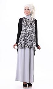 Gambar Model Baju Batik Muslim Terbaru