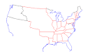  1820 US Map :: 1820 Map of the U.S. :: 1820 Map of the United States 