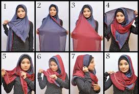 Tips Cara Memakai Jilbab yang Praktis dan cantik, bagi Ladies yang ...