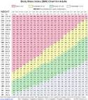 BMI Chart - Printable Body Mass Index Chart - BMI Calculator