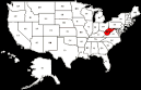 West Virginia State Map