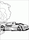 Hot Wheels coloring page