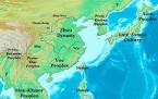 Zhou Dynasty Map, China 1000 BC - Nations Online Project