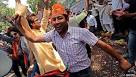 BBC News - India election: Opposition BJP heads for landslide win