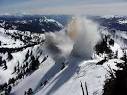 from an avalanche starting