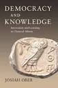 Ober, J.: Democracy and Knowledge: Innovation and Learning in ... 