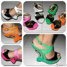 Sepatu Wedges Import, Jual Wedges Murah, Sepatu Jelly Wedges Import