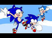Image result for classic sonic and modern sonic meet again soon
