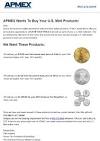 Apmex Starts Reverse Inquiry: Seeks To Buy "Any Quantity" Of ...