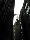 Macabre sight in Clink Street. My guide book for "The Pepys Walk", - via Daymix