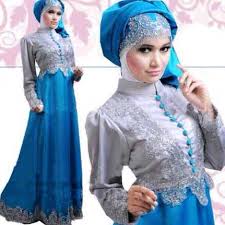 10 Gambar Contoh dan Model Baju Muslim Pesta Terbaru
