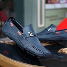 Loafers genuine leather shoes best quality handmade moccasins slip ...