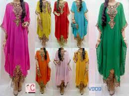 Baju Muslim V909 Sifon Kaftan Grosir 130rb | Distributor Baju ...