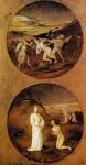 Mankind Beset by Devils (reverse of Noah panel) by Hieronymus ...