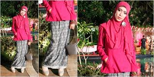 Inspirasi Gaun Pesta Muslim Pernikahan - Debusana Fashion Hijab Blog