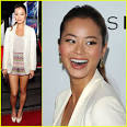 Jamie Chung gets a giggle on