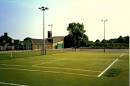 View across the synthetic grass courts towards the Clubhouse prior to the - via Daymix