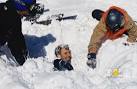 covered by the avalanche