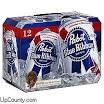 PABST BLUE RIBBON Beer 12PK  ...