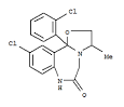 CS 386;Melex; Mexazolam Oxazolo[3,2-d][1,4]benzodiazepin-6(5H)-one ...