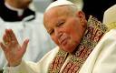 The late Pope John Paul was